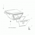 SPORTSMAN 570 EPS EUN (A20SHE57FP/S57CP/FP/CU) Body, storage box, rear - a20she57fp  /  s57cp  /  fp  /...