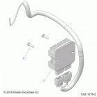 SPORTSMAN 570 X2 Electrical, voltage regulator and mounting - a20swe57a1 ...