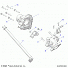 SPORTSMAN 570 EPS Engine, throttle body and fuel rail, evap - a20see57b1  ...