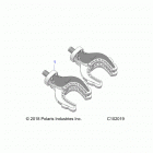 SPORTSMAN XP 1000/XP Body, lock and ride ratchet grip - a20sxd95a9 (c102019)