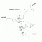 SPORTSMAN 450 HO EPS Steering, handlebar and controls - a20see50a1  /  a5  / ...