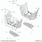 SCRAMBLER 850 48 Body, footwells - a20sva85a3 (c102374-12)