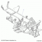 SPORTSMAN 450 HO EPS Chassis, frame - a20see50a1  /  a5  /  ca1  /  ca5 (c102...