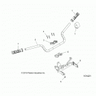 SPORTSMAN XP 1000 48 Steering, handlebar and controls - a20sxe95kl  /  kr (10...