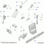 SCRAMBLER 850 48 Electrical, switches, sensors, ecu and control modules -...