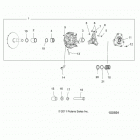 SPORTSMAN 850 HIGH LIFTER (A20SXN85A8) Drive train, primary clutch - a20sxn85a8 (100591)