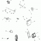 SPORTSMAN TOURING 570 PREMIUM TRACTOR Electrical, switches, sensors and ecm - a20sjs57ch [1016...