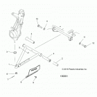 SPORTSMAN 450 HO EPS Suspension, a-arm and strut mounting - a20see50a1  /  a5...
