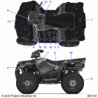 SPORTSMAN 570 Body, decals - a20sea57a1  /  a4  /  a7  /  a9  /  b1  /...