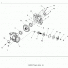 SCRAMBLER 850 48 (A20SVA85A3) Drive train, rear gearcase internals - a20sva85a3 (49atv...