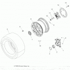 SCRAMBLER XP Wheels, rear and hub - a20sve95kr (49atvwheelrear10spxp8...