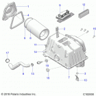 SPORTSMAN XP 1000 48 Engine, air intake - a20sxe95kl  /  kr (c102000)