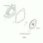 SCRAMBLER 850 48 Drive train, drive coupler - a20sva85a3 (100077)