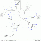 SPORTSMAN 850/LE 48 Brakes, brake lines - a20sxa85a1  /  a7  /  ca1  /  ca7 ...
