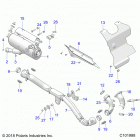 SPORTSMAN 570 EPS EUN (A20SHE57FP/S57CP/FP/CU) Engine, exhaust - a20she57fp  /  s57cp  /  fp  /  cu