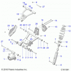 SPORTSMAN 570 EPS EUN (A20SHE57FP/S57CP/FP/CU) Suspension, rear - a20she57fp  /  s57cp  /  fp  /  cu