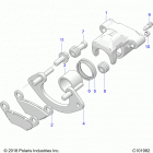 SPORTSMAN 850/LE 48 Brakes, rear caliper - a20sxa85a1  /  a7  /  ca1  /  ca7...