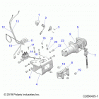 SPORTSMAN XP 1000 48 Body, winch - a20sxe95kl  /  kr (c2880435-1)