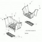 SPORTSMAN 850 HIGH LIFTER (A20SXN85A8) Body, footwells - a20sxn85a8 (100125)