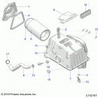 SPORTSMAN 850/LE 48 Engine, air intake - a20sxa85a1  /  a7  /  ca1  /  ca7  ...