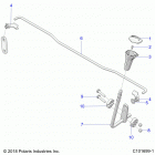 SPORTSMAN 450 HO EPS Drive train, gear selector - a20see50a1  /  a5  /  ca1  ...