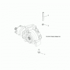 SPORTSMAN 850 HIGH LIFTER (A20SXN85A8) Drive train, gearcase mounting, front - a20sxn85a8 (49at...