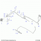 SPORTSMAN 570 EPS EUN (A20SHE57FP/S57CP/FP/CU) Brakes, rear brake lines - a20she57fp  /  s57cp  /  fp  ...