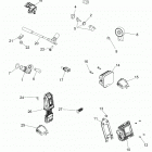 SPORTSMAN TOURING 570 EPS EU/ZUG TRACTOR (A20SDE57F1/S57C5) Electrical, switches, sensors and ecm - a20sde57f1  /  s...