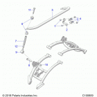 SPORTSMAN 1000 XP 48 (A20SXD95A9/E95AG/CAG) Suspension, stabilizer bar - a20sxd95a9 (c100809)