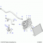 SPORTSMAN XP 1000 48 Engine, cooling system - a20sxe95kl  /  kr (c102001)