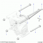 SCRAMBLER XP Drive train, rear gearcase, mounting - a20sve95kr (c1019...