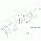 SCRAMBLER 850 48 Brakes, rear caliper - a20sva85a3 (49atvbrakerr09q60)