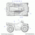 SPORTSMAN 450 HO EPS (A20SEE50A5) Body, decals - a20see50a5 (20atv450hodecal)