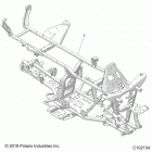 SPORTSMAN 570 EPS Chassis, frame - a20see57b1  /  b4  /  b7  /  b9 [c10213...