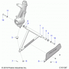 SPORTSMAN 570 EPS EUN (A20SHE57FP/S57CP/FP/CU) Suspension, a-arm and strut mounting - a20she57fp  /  s5...