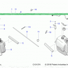 SPORTSMAN 570 X2 Body, fuel tank asm. - a20swe57a1  /  3a1 [c101374]