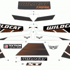WILDCAT TRAIL XT EPS WHITE/ORANGE [U2018WCT2PUSW] Decals [302780]