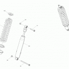 003 - Defender HD8 - CAB - North America 05- suspension - rear shocks