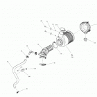 003 - Traxter T HD10 - XU - T Regulation 02- engine - air intake