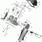 005 - Traxter MAX HD8 - DPS - CE 01- rotax - cylinder head, rear