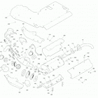 005 - Traxter MAX HD8 - DPS - CE 02- engine - exhaust