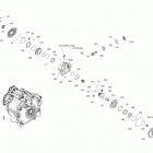 011 - Defender MAX HD10 - XMR - North America 04- drive - front section - differential parts - xmr