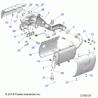 RANGER CREW 1000XP PS MUD (R21RSM99AG) Engine, exhaust system - r21rsm99ag (c700127)