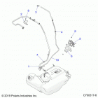 RZR TURBO S4 (Z21P4E92AE/AN/BE/BN/L92AL/AT/BL/BT) Body, fuel lines - z21p4e92ae  /  an  /  l92al  /  at (c...