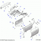 RANGER 1000XP CREW NSTR (R21RSU99A9/AC/AP/AW/B9/BC/BP/BW) Engine, exhaust system - r21rsu99a9  /  ac  /  ap  /  aw...