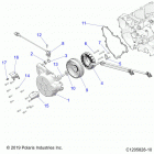 RZR XP TURBO (Z21NAE92AG/BG/AX/BX) Engine, stator and flywheel - z21nae92ag  /  bg  /  ax  ...