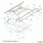 RANGER 1000XP NSTR UL (R21RRY99A9/AC/AP/AW/B9/BC/BP/BW) Body, box, mounting - r21rry99a9  /  ac  /  ap  /  aw  /...