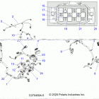 RZR TRAIL S 1000 EPS EU/TRACTOR (Z21ASE99F5/S99C5) Electrical, wire harness - z21ase99f5  /  s99c5 (c070499...