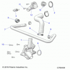 RANGER 1000XP NSTR UL (R21RRY99A9/AC/AP/AW/B9/BC/BP/BW) Engine, waterpump and bypass - r21rry99a9  /  ac  /  ap ...