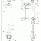 RZR PRO TURBO S/T  (Z21PAE92AE/AN/BE/BN/L92AL/AT/BL/BT) Suspension, front shock internals - z21pae92ae  /  an  /...